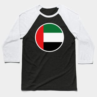 Wear Your Emirati Pride: Striking Flag Pin with UAE Colors Baseball T-Shirt